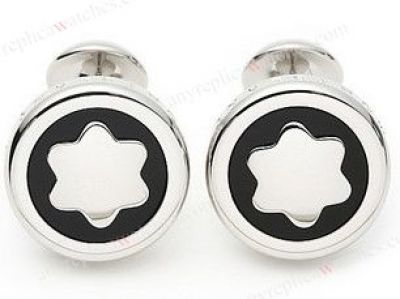 Black Face Mont blanc Cufflinks - AAA Grade Replica